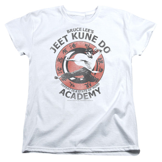 Bruce Lee - Jeet Kune - Short Sleeve Womens Tee - White T-shirt