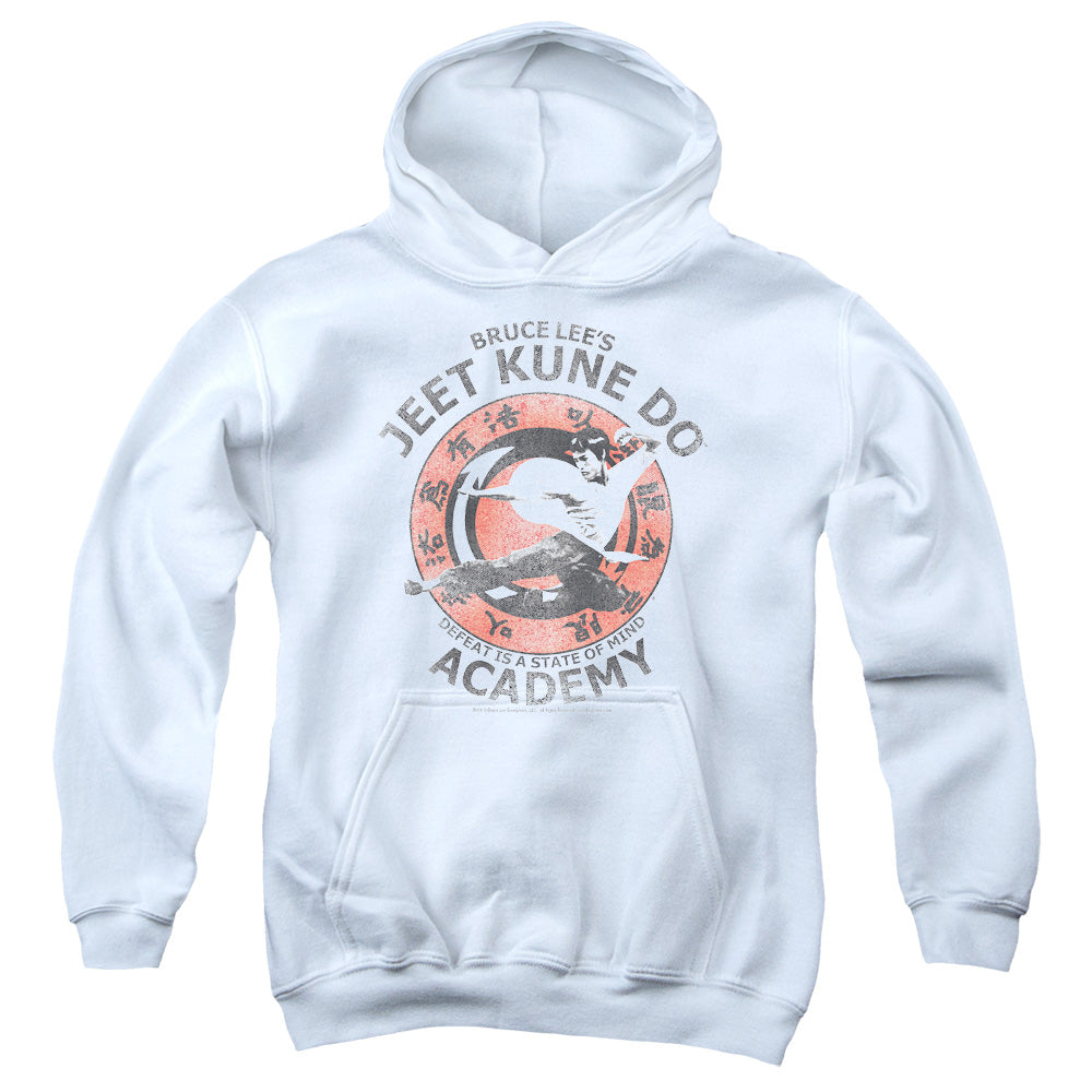Bruce Lee - Jeet Kune - Youth Pull-over Hoodie - White