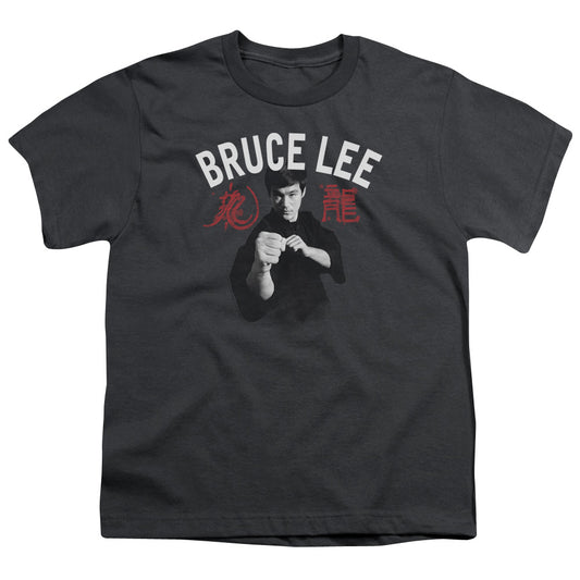 BRUCE LEE READY - S/S YOUTH 18/1 - CHARCOAL T-Shirt
