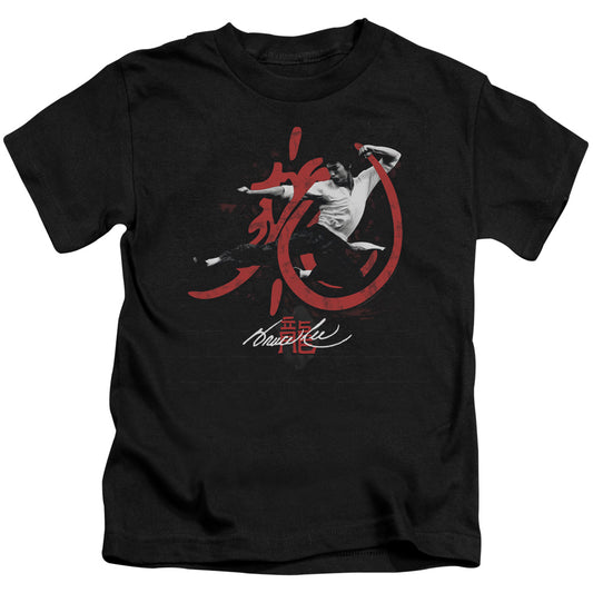 BRUCE LEE HIGH FLYING - S/S JUVENILE 18/1 - BLACK - T-Shirt