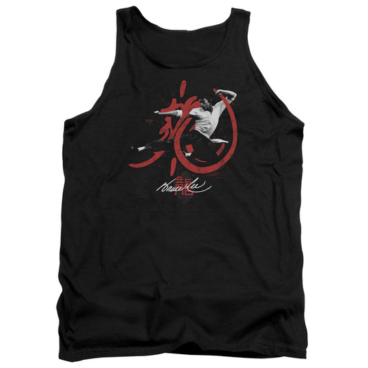 Bruce Lee High Flying - Adult Tank - Black