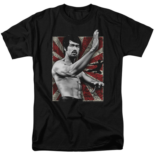 Bruce Lee - Concentrate - Short Sleeve Adult 18/1 - Black T-shirt