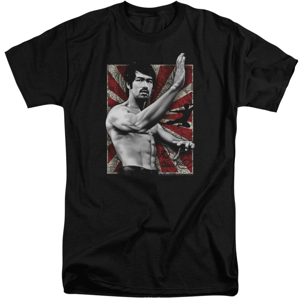Bruce Lee - Concentrate - Short Sleeve Adult Tall - Black T-shirt