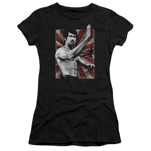 Bruce Lee - Concentrate - Short Sleeve Junior Sheer - Black T-shirt