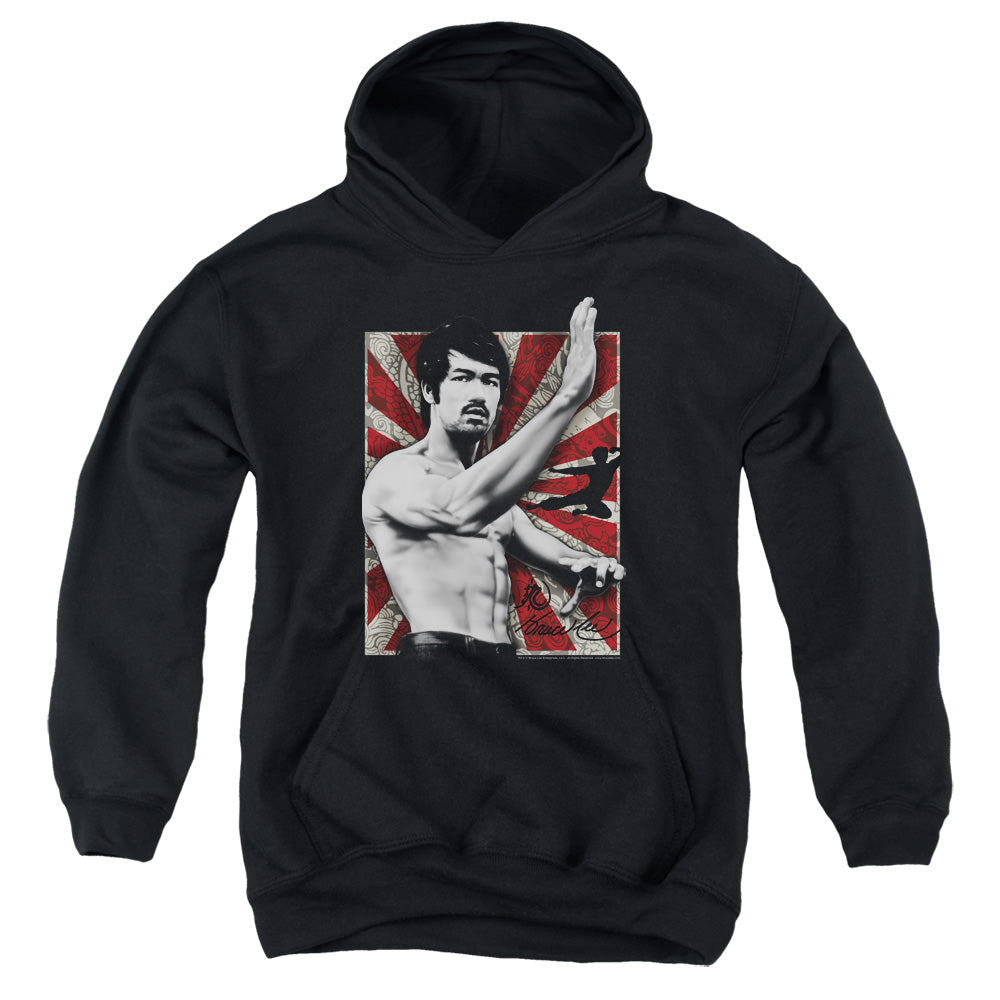 Bruce Lee - Concentrate - Youth Pull-over Hoodie - Black