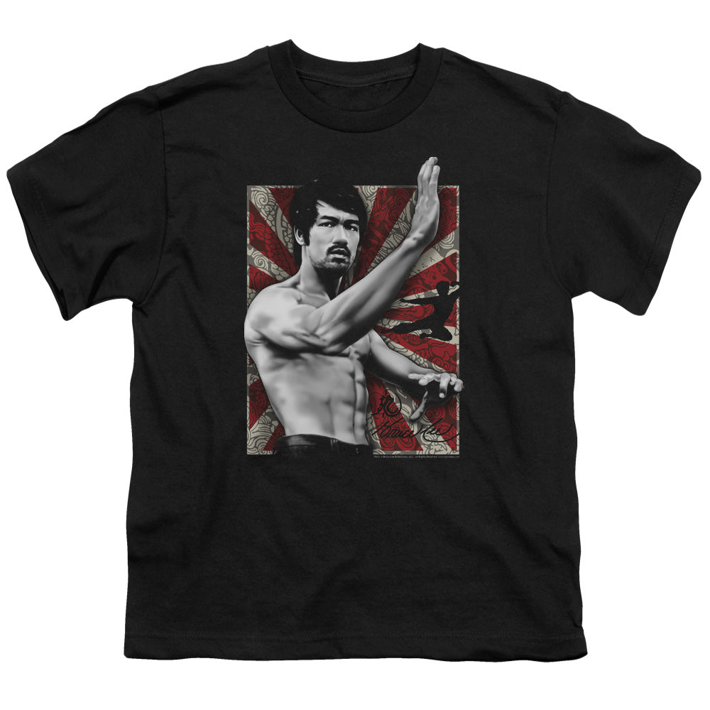 Bruce Lee - Concentrate - Short Sleeve Youth 18/1 - Black T-shirt