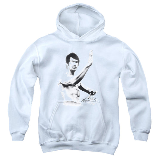 Bruce Lee Serenity-youth Pull-over Hoodie - White