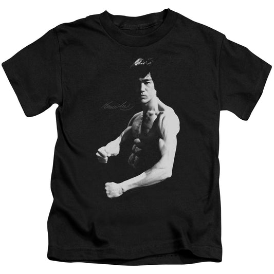 BRUCE LEE STANCE - S/S JUVENILE 18/1 - BLACK - T-Shirt