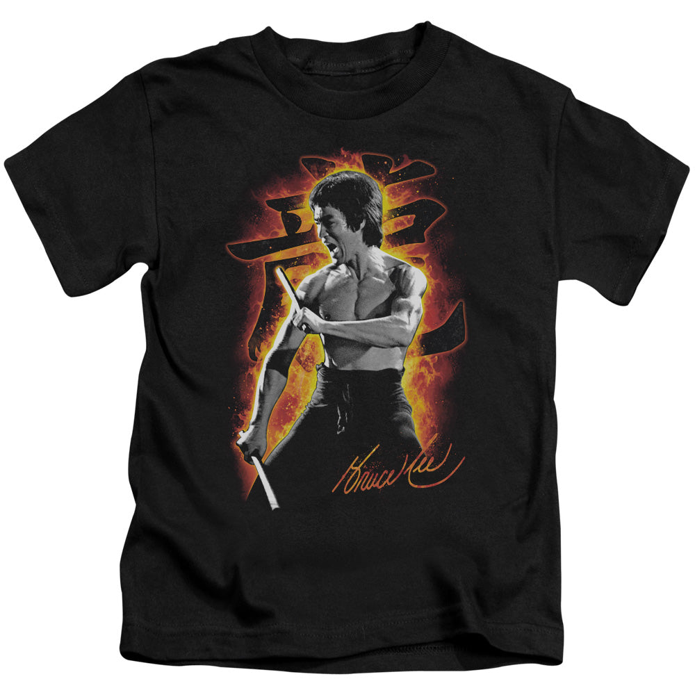 BRUCE LEE DRAGON FIRE - S/S JUVENILE 18/1 - BLACK - T-Shirt
