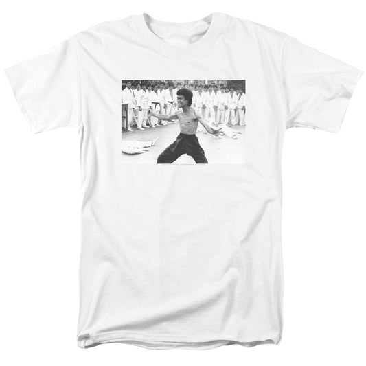 Bruce Lee - Triumphant - Short Sleeve Adult 18/1 - White T-shirt