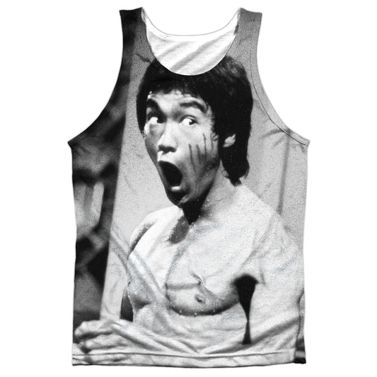 Bruce Lee - Classic Lee - Adult 100% Poly Tank Top - White