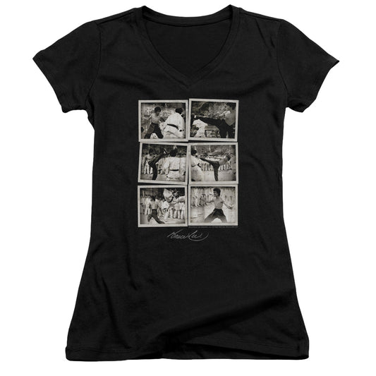 Bruce Lee - Snap Shots-junior V-neck - Black