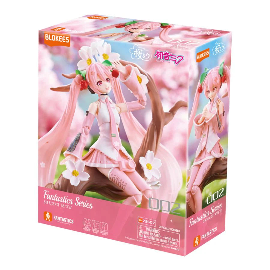 Blokees: Hatsune Miku - Fantastic Series Sakura Miku – FYE Blokees: Hatsune Miku - Fantastic Series Sakura Miku – FYE
