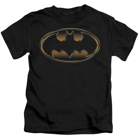 BATMAN BLACK & GOLD EMBOSSED-S/S T-Shirt