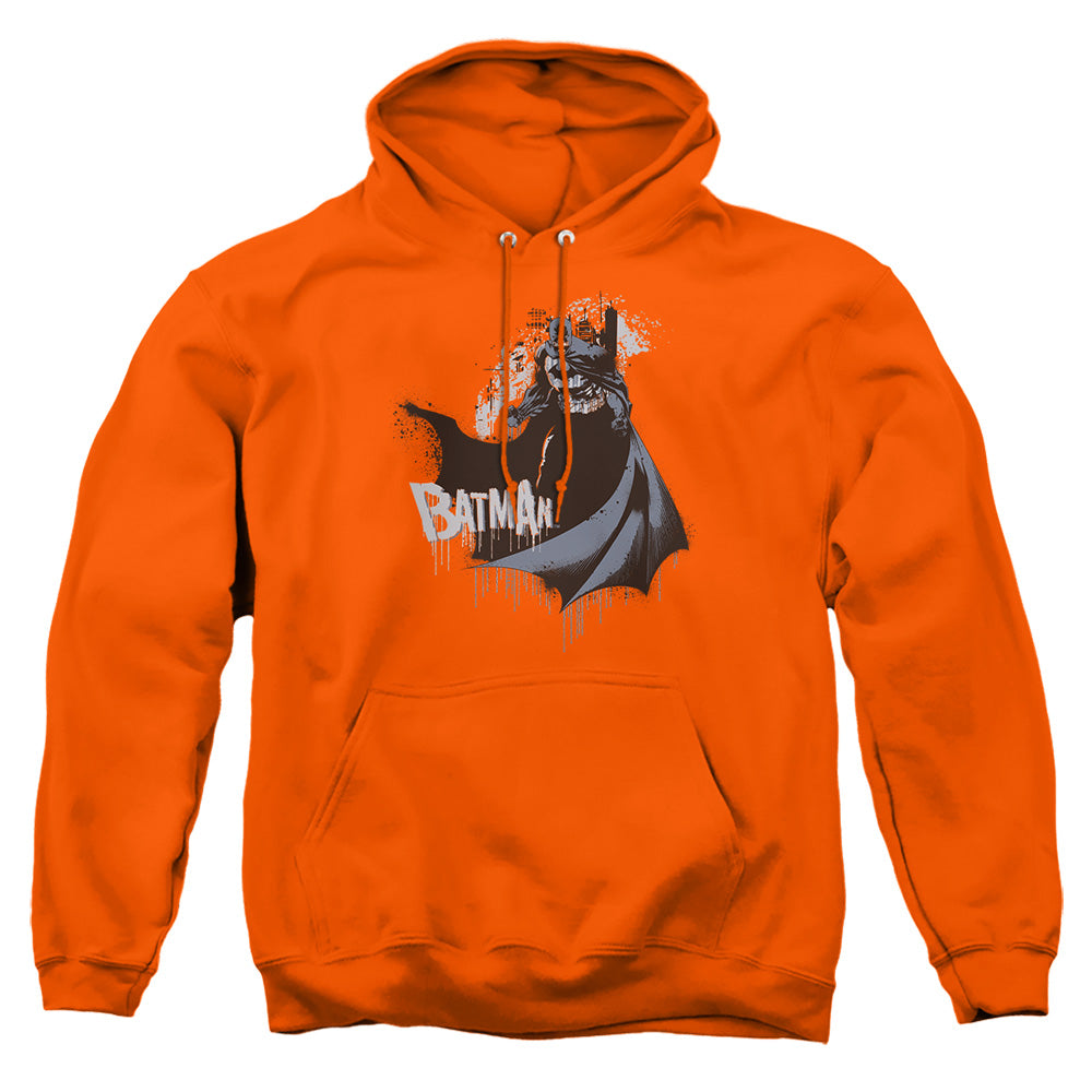 Batman - The Drip Knight - Adult Pull-over Hoodie - Orange