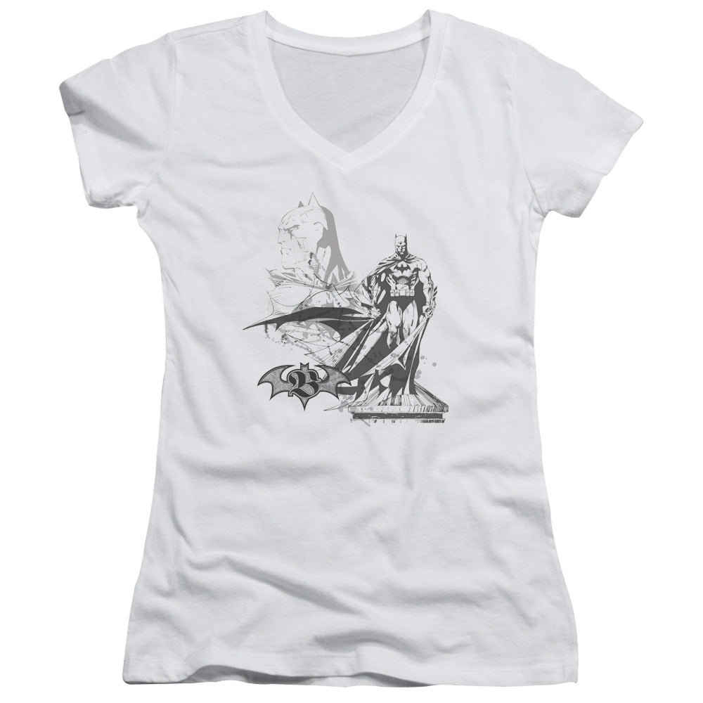Batman - Overseer - Junior V-neck - White