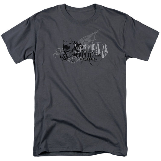 Batman - Urban Crusader - Short Sleeve Adult 18/1 - Charcoal T-shirt