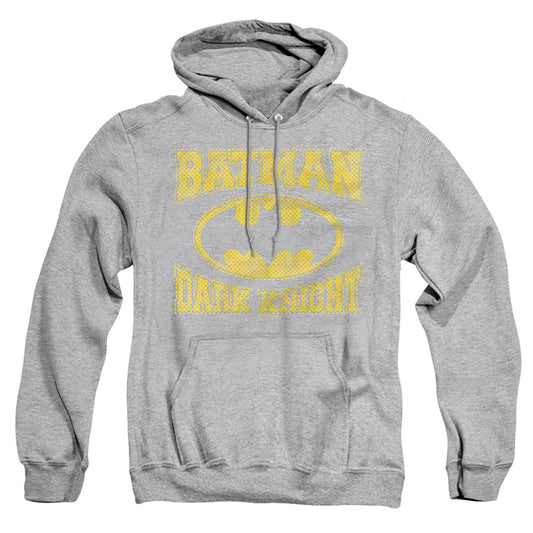 Batman - Dark Knight Jersey - Adult Pull-over Hoodie - Athletic Heather