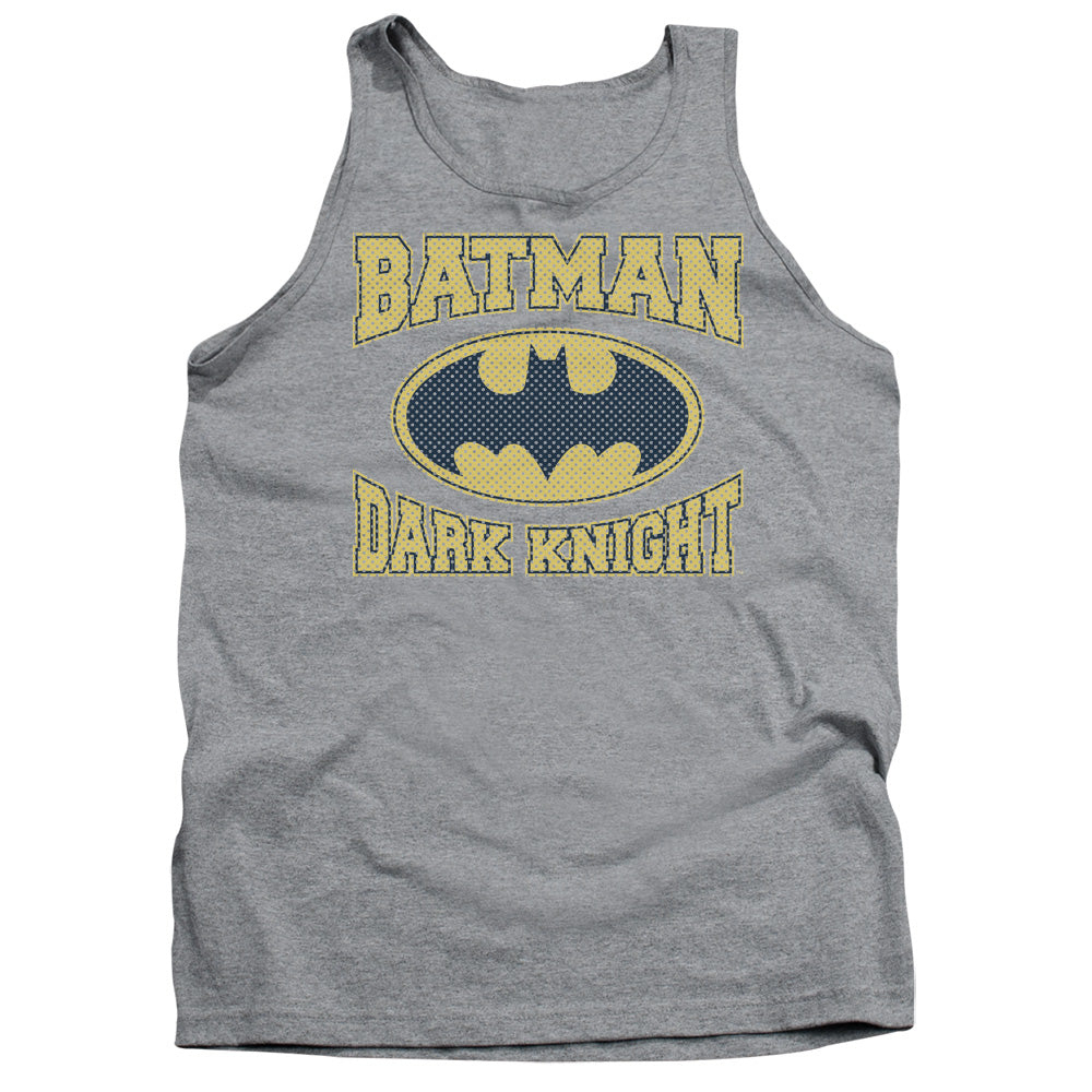 Batman - Dark Knight Jersey - Adult Tank - Athletic Heather