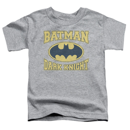 Batman - Dark Knight Jersey - Short Sleeve Toddler Tee - Athletic Heather T-shirt