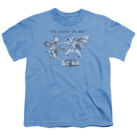BATMAN THE JOKES ON YOU - S/S YOUTH 18/1 - CAROLINA BLUE T-Shirt