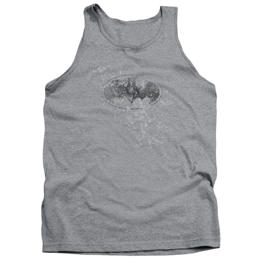 Batman - Burned & Splattered - Adult Tank - Athletic Heather