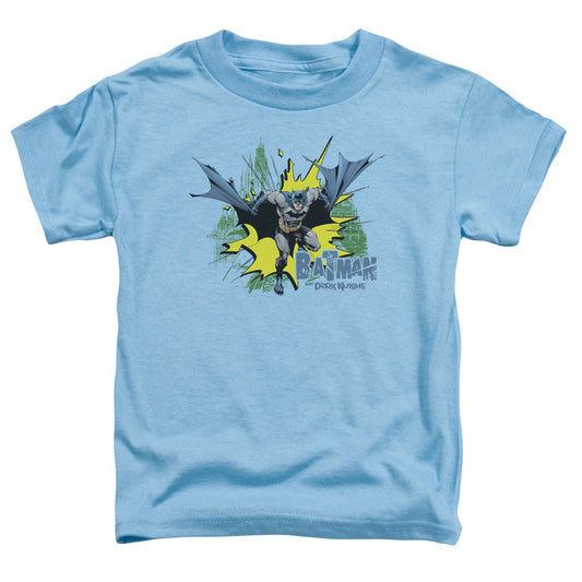 Batman - City Splash - Short Sleeve Toddler Tee - Carolina Blue T-shirt