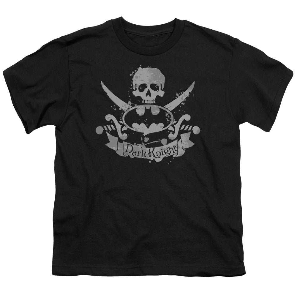 Batman - Dark Pirate - Short Sleeve Youth 18/1 - Black T-shirt
