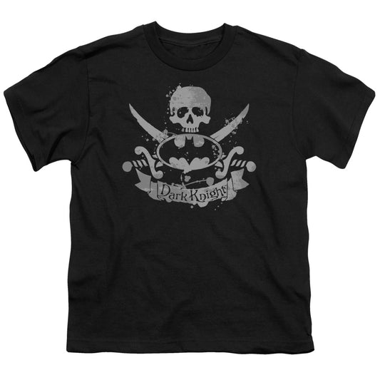 Batman - Dark Pirate - Short Sleeve Youth 18/1 - Black T-shirt