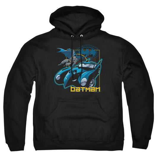 Batman - Nice Wheels - Adult Pull-over Hoodie - Black