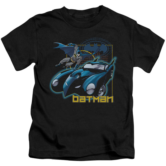 BATMAN NICE WHEELS - S/S JUVENILE 18/1 - BLACK - T-Shirt