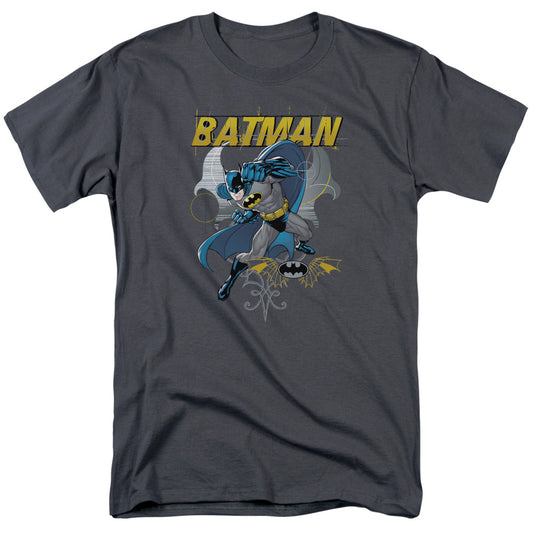 Batman - Urban Gothic - Short Sleeve Adult 18/1 - Charcoal T-shirt