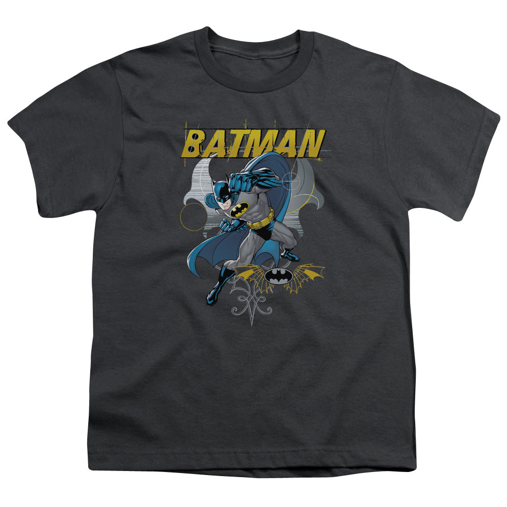 Batman - Urban Gothic - Short Sleeve Youth 18/1 - Charcoal T-shirt