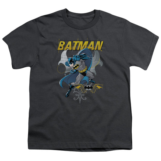 Batman - Urban Gothic - Short Sleeve Youth 18/1 - Charcoal T-shirt