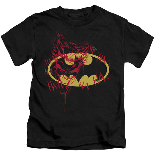 BATMAN JOKER GRAFFITI - S/S JUVENILE 18/1 - BLACK - T-Shirt