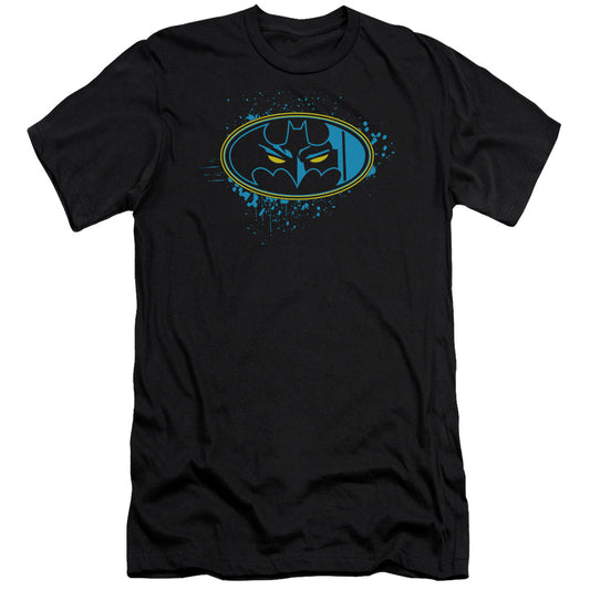 Batman - Eyes In The Darkness-premuim Canvas Adult Slim Fit 30/1 - Black