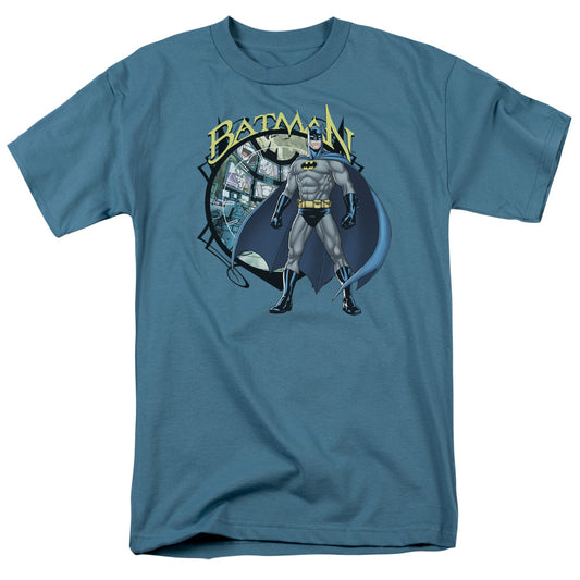 Batman - Joker Case Files - Short Sleeve Adult 18/1 - Slate T-shirt