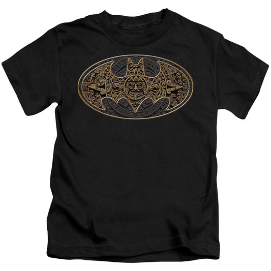 BATMAN AZTEC BAT LOGO - S/S JUVENILE 18/1 - BLACK - T-Shirt