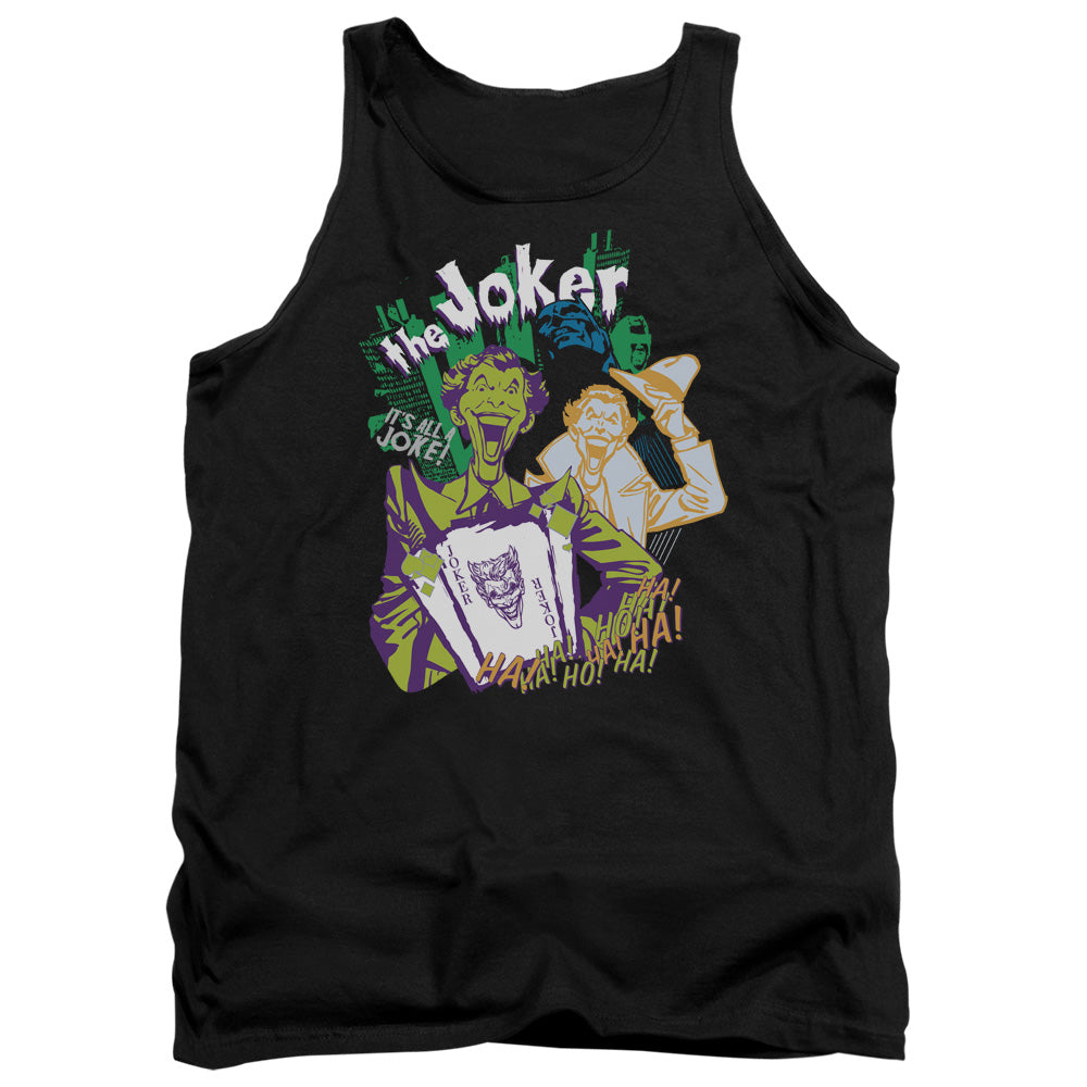 Batman - Its All A Joke - Adult Tank - Black