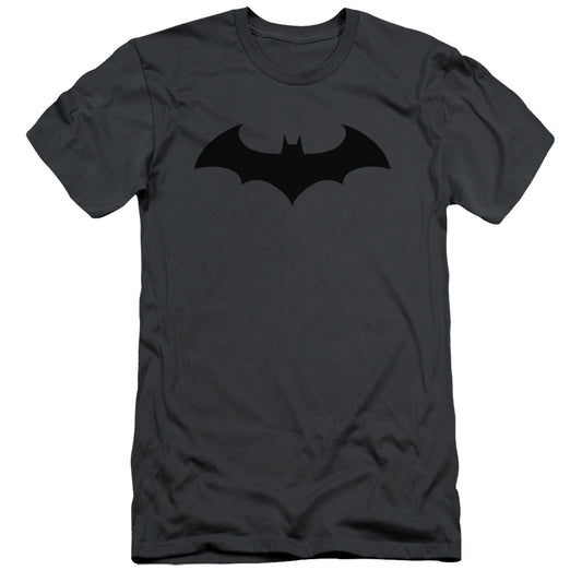 Batman - Hush Logo - Short Sleeve Adult 30/1 - Charcoal T-shirt