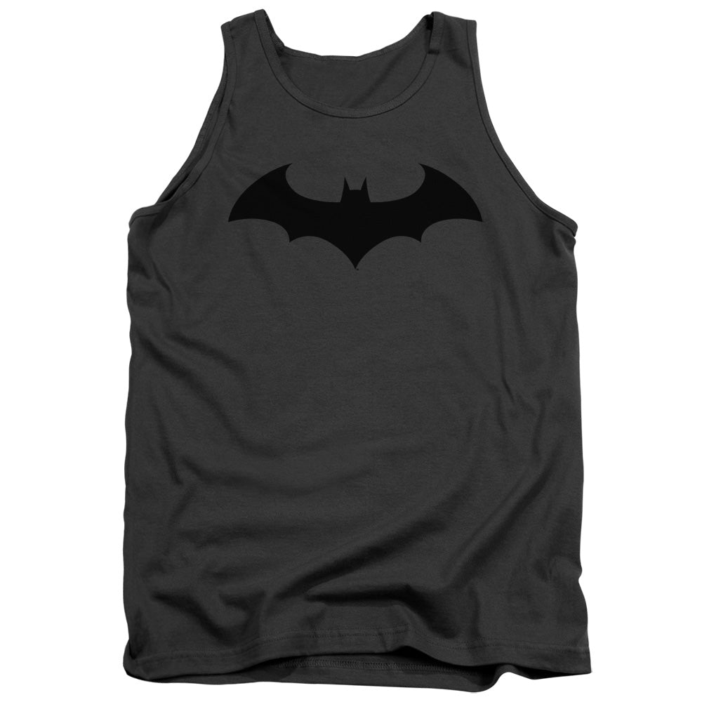 Batman - Hush Logo - Adult Tank - Charcoal