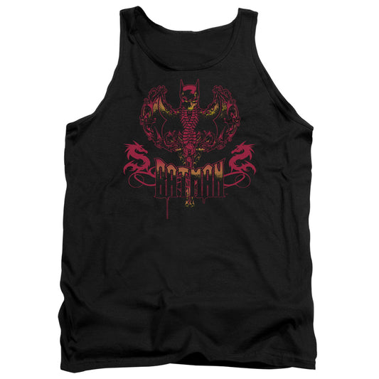 Batman - Heart Of Fire - Adult Tank - Black