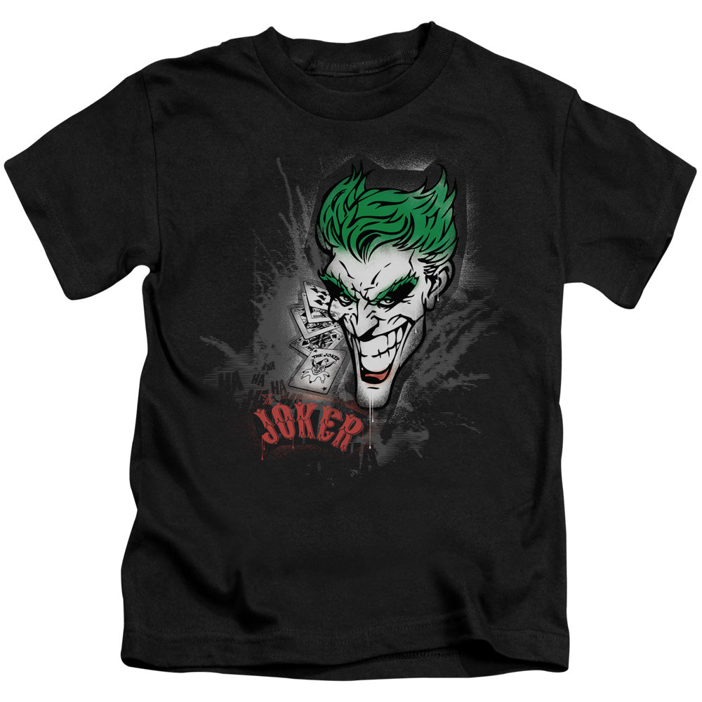 BATMAN JOKER SPRAYS THE CITY - S/S JUVENILE 18/1 - BLACK - T-Shirt