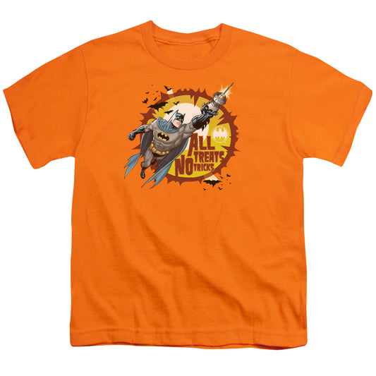 Batman - All Treats - Short Sleeve Youth 18/1 - Orange T-shirt
