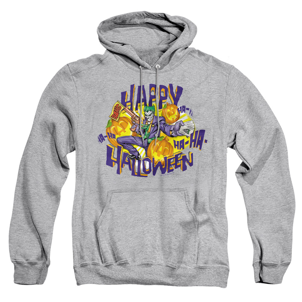 Batman - Ha Ha Halloween - Adult Pull-over Hoodie - Athletic Heather