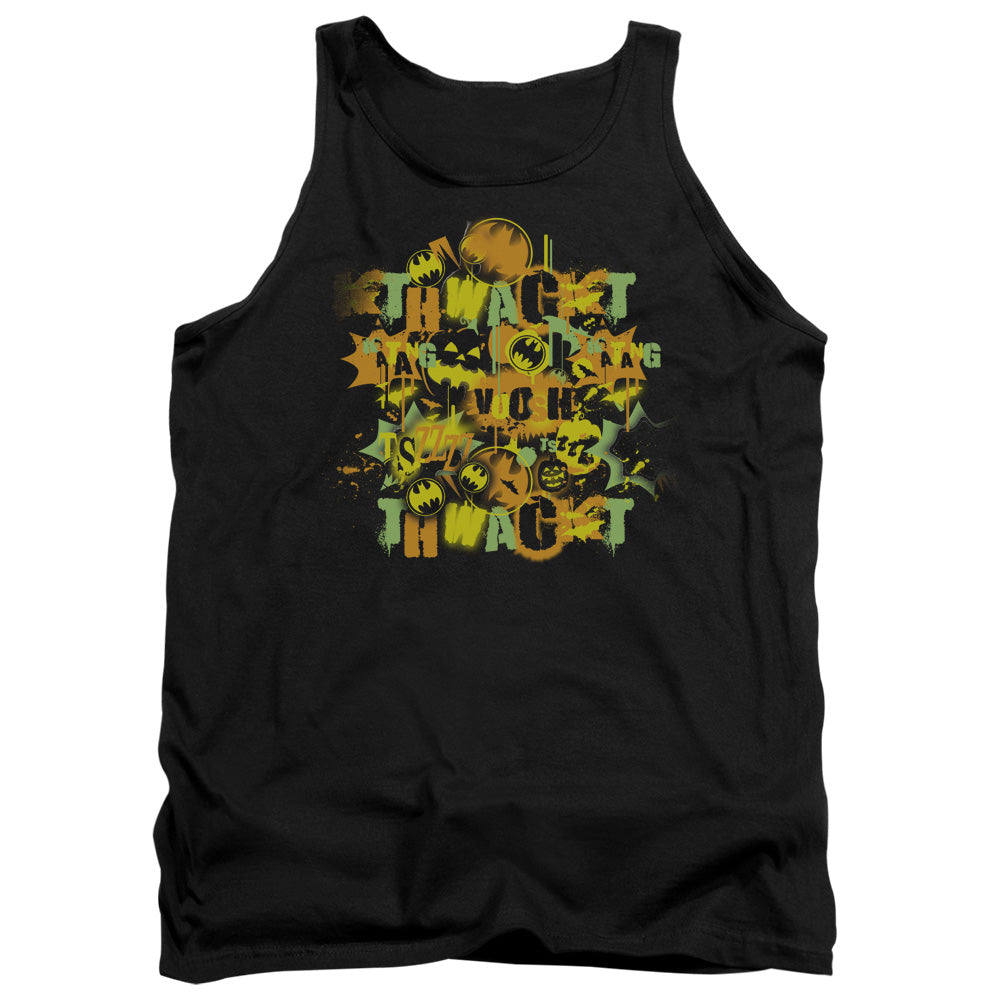 Batman - Halloween Knight Sounds - Adult Tank - Black