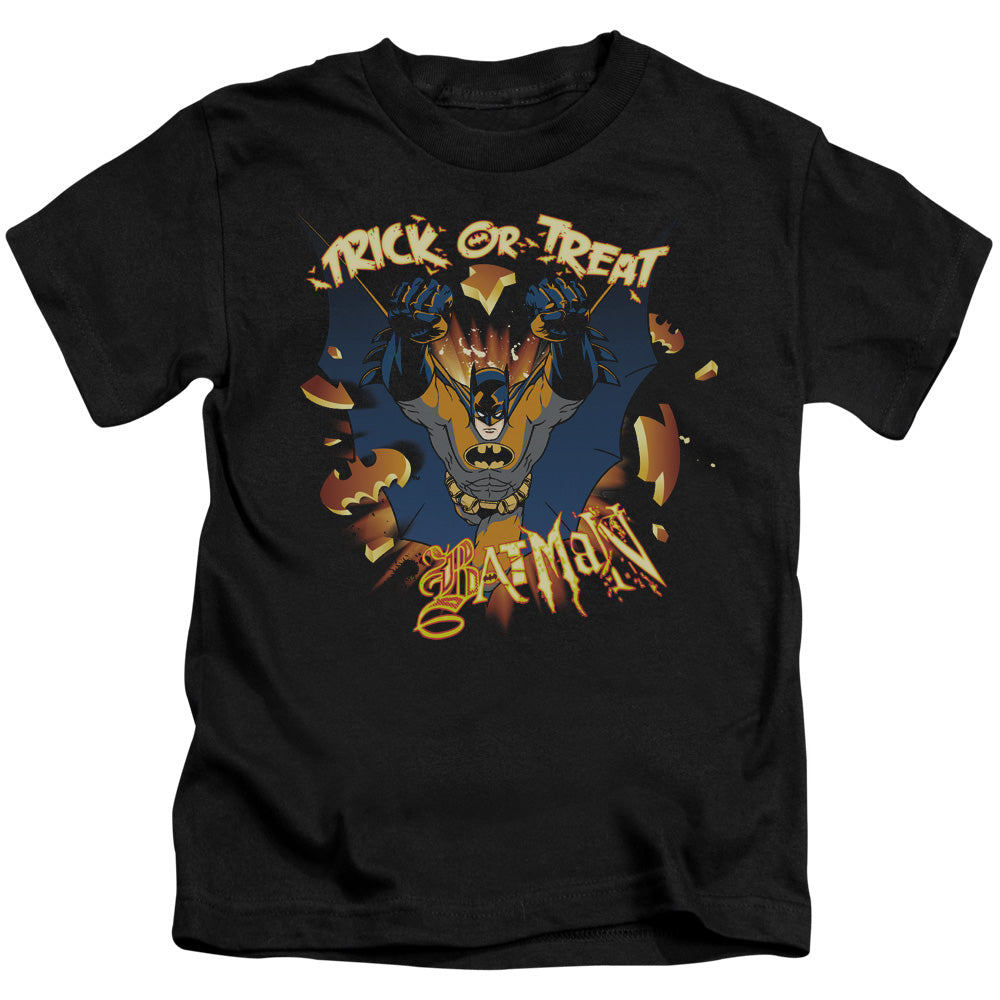 BATMAN PUMPKIN BURST - S/S JUVENILE 18/1 - BLACK - T-Shirt