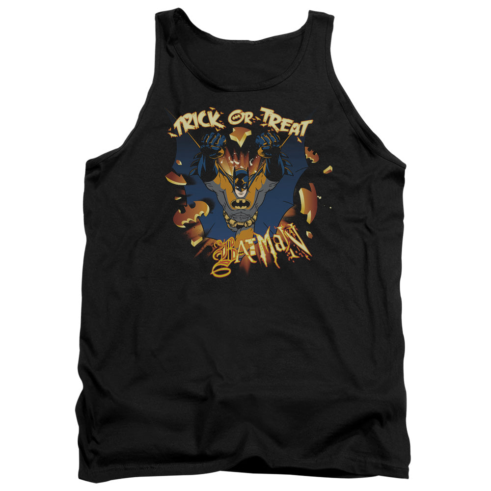 Batman - Pumpkin Burst - Adult Tank - Black