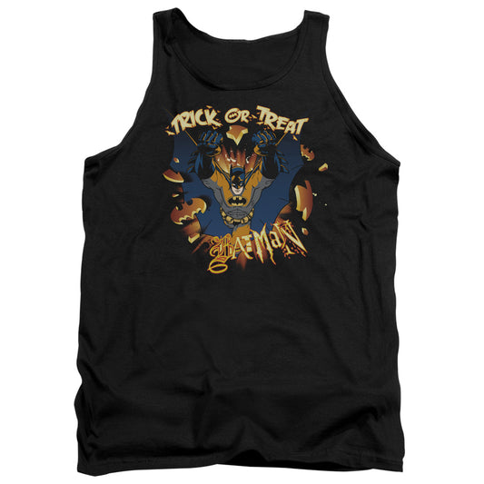 Batman - Pumpkin Burst - Adult Tank - Black