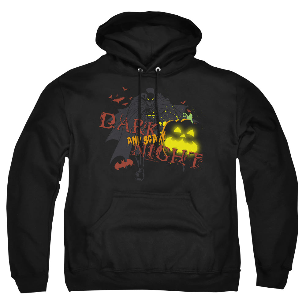 Batman - Dark And Scary Night - Adult Pull-over Hoodie - Black